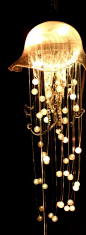 Jellyfish chandelier