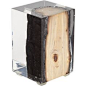 Bleu Nature 6" Nilleq Burnt Wood Block at Barneys.com - $295.00 - End Table