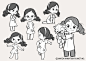 Gurihiru — Here are some of the early character concept... : Here are some of the early character concept development we did for MARZA ANIMATION PLANET Short film.