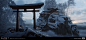 GHOST OF TSUSHIMA - Shrine Climbs, Romain Jouandeau : Some of the many concepts I did for the various shrines in Ghost. Lots of epic fun.
Enlarge to see the 4k resolution.