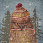 Terry Fan 手绘插画欣赏 自然 环保 手绘 圣诞节 动物 