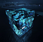 MVRDV recently designed the Water Cube pavilion for the 2012 World Expo in Yeosu, Korea. The structure is designed to express the power and beauty of the oceans, and is composed of water filled basins, which act as both a temperature buffer as well as the