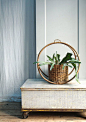 This striking vintage planter caught our eye. | Home