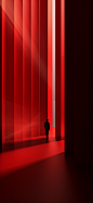 karenturner8965_a_man_is_standing_in_front_of_a_red_wall_with_l_7381dc6d-9d5b-4ae9-8564-50f965020b15