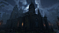 虚幻UE4恐怖哥特教堂墓地城堡建筑场景Gothic Horror Environment-UE虚幻商城-微元素 - Element3ds.com!