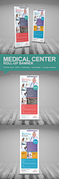 Medical Center Roll-Up Banner - Signage Print Templates