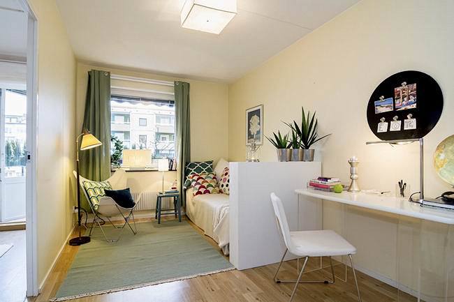 76平清新公寓 将大自然的色彩搬入家中 ...