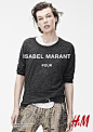 顶尖超模演绎Isabel Marant for H&M广告_网易女人