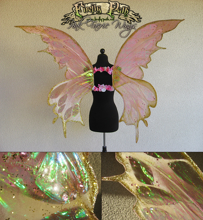 Pink Faerie Wings by...