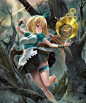 Dark summoner, Jin-hong Park : card illustration