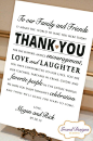 Hey, I found this really awesome Etsy listing at http://www.etsy.com/listing/154430506/wedding-reception-thank-you-card-wedding