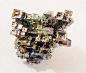 Surrealist Multicolored Bismuth Crystals