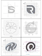 品牌logo设计标准制图案例欣赏，标志设计