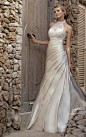 Beautiful neckline. | Stella York Wedding Dresses
