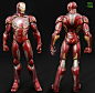 Iron Man : Mark 45 (Avengers age of ultron) , mars ... : Tool : Zbrush , ToPoGun , Maya