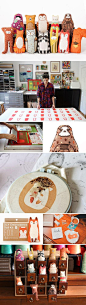 “My business started with an empty wallet and a simple idea.” And how many others have sprung from the same source? Michelle Galletta of Etsy shop Kiriki Press dreamed up her animal doll embroidery kits when she needed to make an affordable gift for her n
