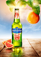 Bavaria Radler啤酒PS创意合成，来源自黄蜂网http://woofeng.cn/