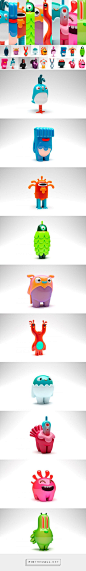 Character design for Roooster on Behance - created via https://pinthemall.net: 