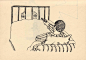荒唐幽默的受虐狂插画  by Roland Topor（1938–1997） ​​​​