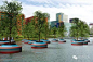 荷兰鹿特丹市漂浮的森林景观-彼得沃克
这个漂浮森林将在春天安装在鹿特丹的Rijnhaven 海港。