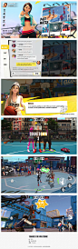 街头篮球Street basketball丨游戏ui-作品-GAMEUI