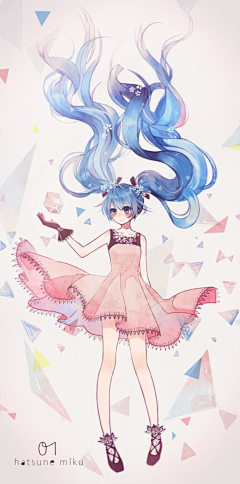 羔小咩采集到初音未来