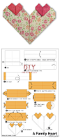 #折纸#【我爱折纸】心心心心相印