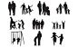 Family Silhouettes [EPS File]: 