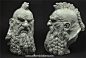 Dwarf Bust, Scibor Teleszynski : Sculpture - SuperSculpey and Greenstuff矮人