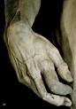 Detail : David. 1501-04. Michelangelo Buonarroti. Italian. 1475-1564.