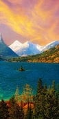 Saint Mary Lake ~ Montana ️LO: 