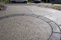 Exposed aggregate Concrete Driveway with Border