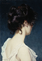 Study of a Woman - Albert Ernest Carrier-Belleuse
19th century