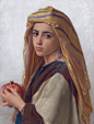 "Girl with a Pomegranate" (1875)→ William-Adolphe Bouguereau