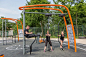 Cross System：来自丹麦的新型户外健身方式 / KOMPAN : 适合各个年龄段的社区健身器材。