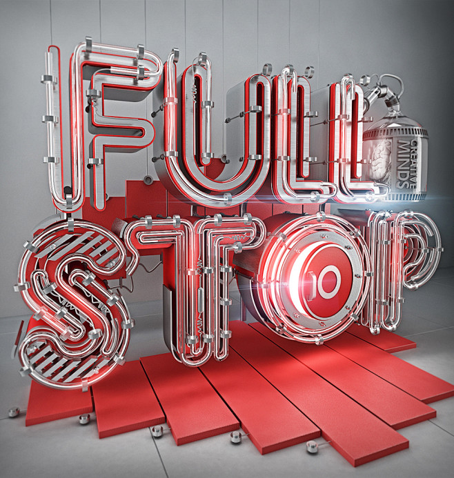 FullStop 3D Typograp...