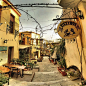 Ancient Street, Athens, Greece