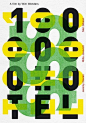 boris bonev - typo/graphic posters #typography #experimental #posters #type #face #green