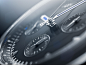 Watch Face // 3D // CGI : A fully digital watch shot, focusing in on the details.