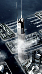 Al Burj Dubai - proposed tower for Dubai waterfront