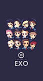 EXO 壁纸 明星 iPhone5