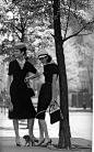 Isabella Albonico and Anne St. Marie, New York, 1959