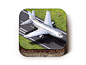 Dribbble - Airport City iOS Icon by Denis Shoomov