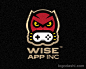 国外wise app游戏工作室logo设计