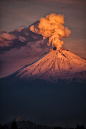 Eruption in the Morning by Cristobal Garciaferro Rubio