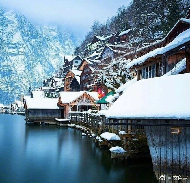 #微博旅城# 奥地利 Hallstatt...