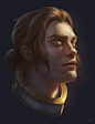 Standing in the Light: Anduin, Gabe Gonzalez : I was inspired by the awesome cinematic for Battle for Azeroth and I decided to make a portrait of Anduin Wryn.

Anduin be lookin' fine AF these days.