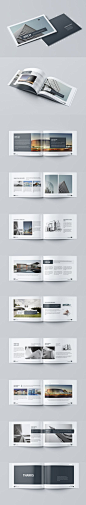 Modern Architecture Brochure 24 Pages A4 & A5 Template InDesign INDD