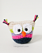 Crochet Owl Pouch | One Dog Woof | #freepattern