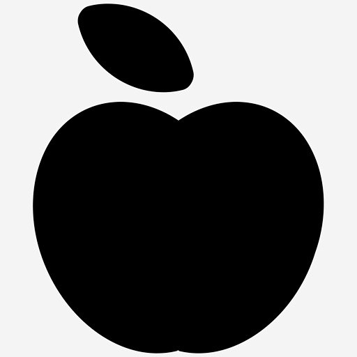 苹果教育符号图标_88ICON http...